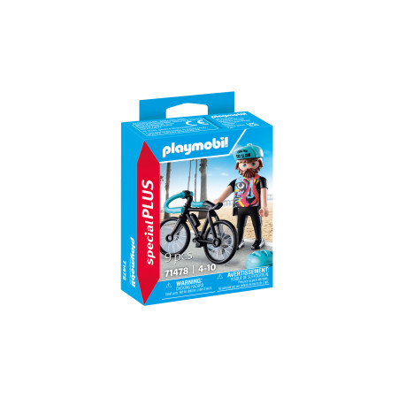 PLAYMOBIL SPECIAL PLUS Dviratininkas Paul 71478