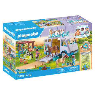 PLAYMOBIL HORSES OF WATERFALL Mobili jodinėjimo mokykla 71493