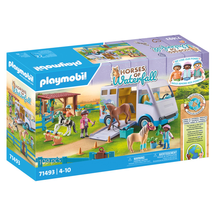 PLAYMOBIL HORSES OF WATERFALL Mobili jodinėjimo mokykla 71493