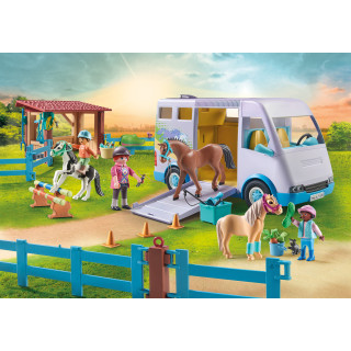 PLAYMOBIL HORSES OF WATERFALL Mobili jodinėjimo mokykla 71493