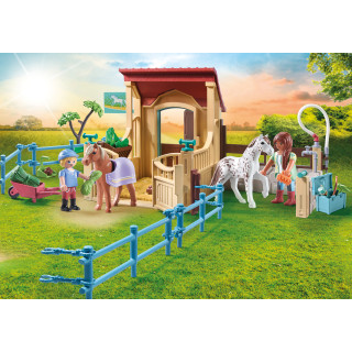 PLAYMOBIL HORSES OF WATERFALL Arklidės 71494