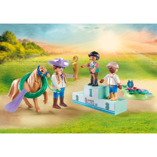 PLAYMOBIL HORSES OF WATERFALL Ponių turnyras 71495