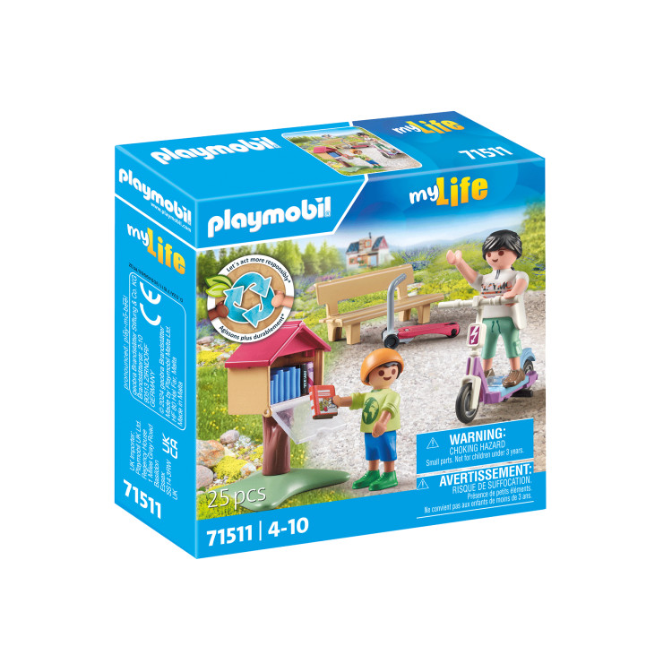 PLAYMOBIL MY LIFE Knygų namelis 71511