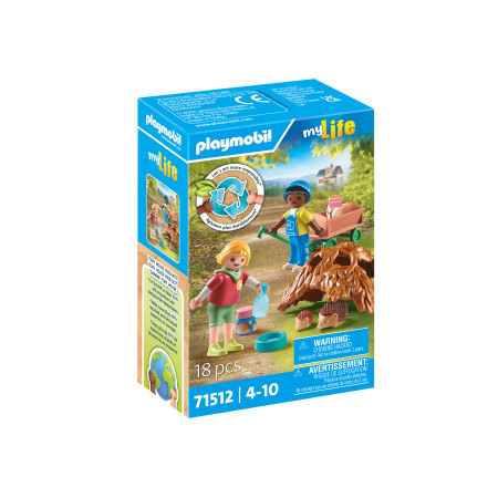 PLAYMOBIL MY LIFE Ežiukų šeimynėlės priežiūra 71512