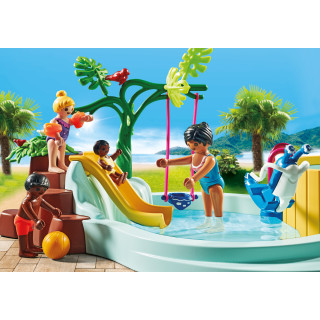 PLAYMOBIL MY LIFE Vaikų baseinas su sūkurine vonia 71529