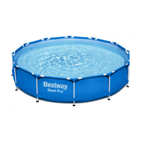 Pool 12FT 366 x 76 cm Steel Pro MAX Deluxe BESTWAY