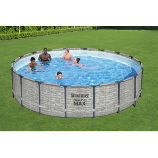 Frame Pool 18FT 549x122cm Steel Pro Max BESTWAY