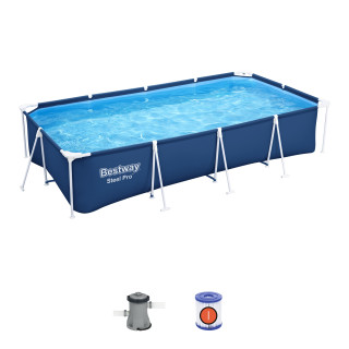 Pool Rack 400x211x81cm Family 3 in 1 BESTWAY