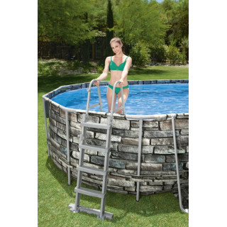 Frame Pool 610cm x 366cm x 122cm, Power Steel Swim