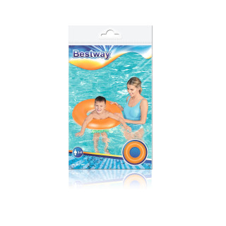 Pink Neon 76 cm SWIMMING Wheel BESTWAY