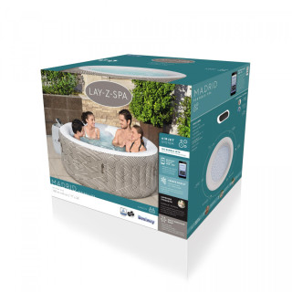 Lay-Z-Spa Madrid Jacuzzi BESTWAY