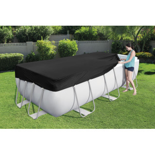 PowerSteel 9.3ft BESTWAY Pool Cover