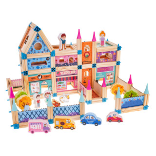 Wooden House For Princess 278pcs.