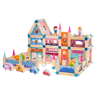 Wooden House For Princess 278pcs.