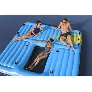 HYDRO-Force Island + Slide 376x311cm BESTWAY