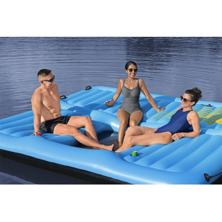 HYDRO-Force Island + Slide 376x311cm BESTWAY