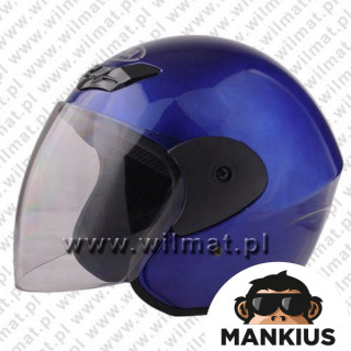 HELMET OPEN FACE TYPE-8661 BLUE XXXS W/O ECE