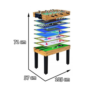 Gaming table 12 in 1 105x57xx71cm