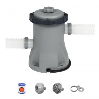 Filter pump and 330gal 1249L h BESTWAY