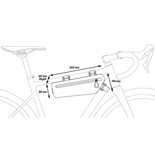 Krepšys ant rėmo ZEFAL Z Adventure C2 // 2.5 l