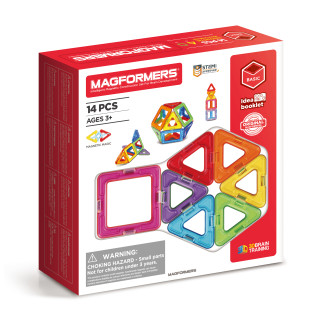 MAGFORMERS Magnetinis rinkinys, 14 vnt.