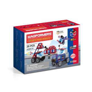 MAGFORMERS Magnetinis rinkinys Pagalbos tarnybos , 26 vnt.