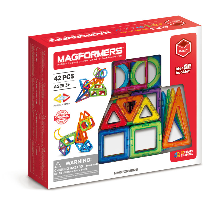 MAGFORMERS Magnetinis rinkinys, 42 det.