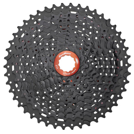 Galinis žvaigždžių blokas SunRace CSMX8 11-speed black-11-46T