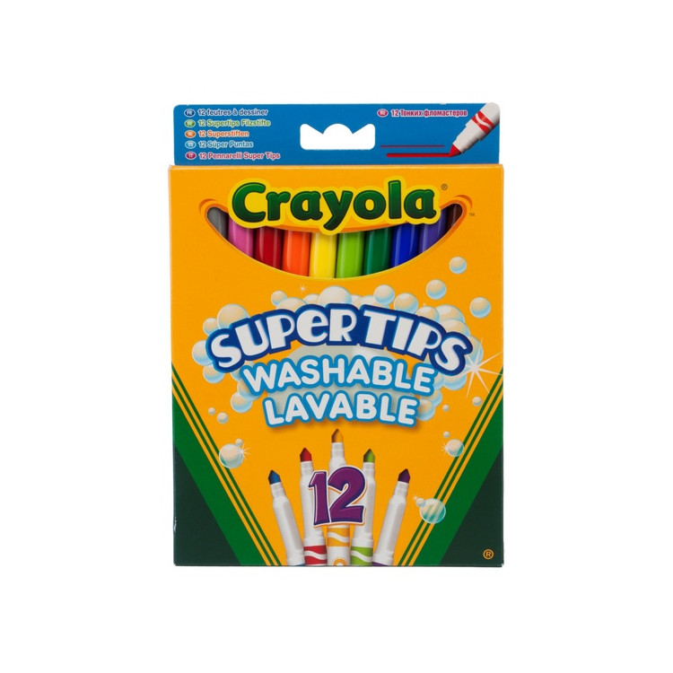 CRAYOLA Flomasteriai (12 vnt.)