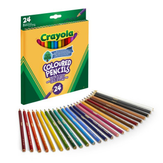 CRAYOLA Spalvoti pieštukai (24 vnt.)