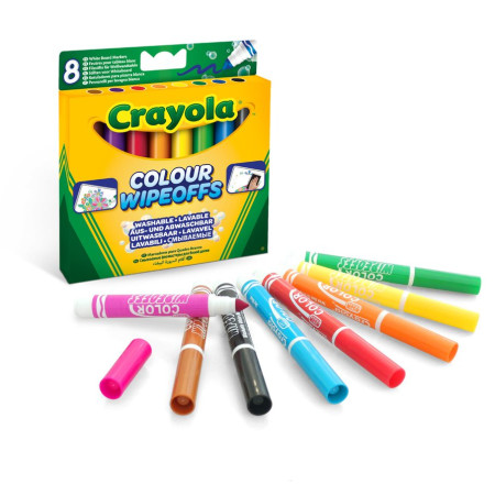 CRAYOLA Flomasteriai, 8 vnt.