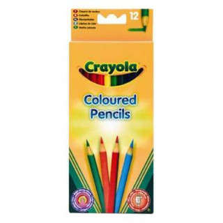 CRAYOLA Spalvoti pieštukai (12 vnt.)