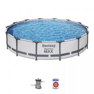 Swimminig pool 14 FT Steel Pro Max Zestaw BESTWAY