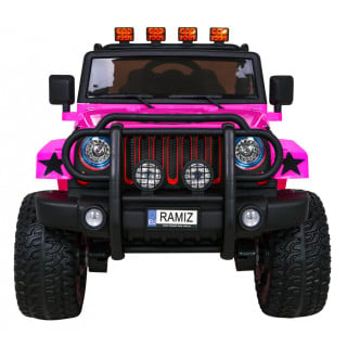 The Monster Jeep 4 x 4 Pink