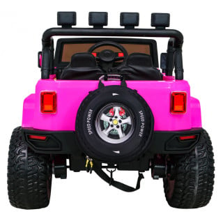 The Monster Jeep 4 x 4 Pink