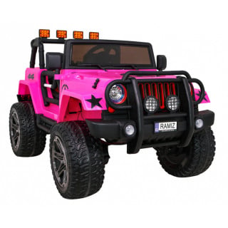 The Monster Jeep 4 x 4 Pink