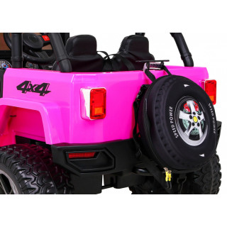 The Monster Jeep 4 x 4 Pink