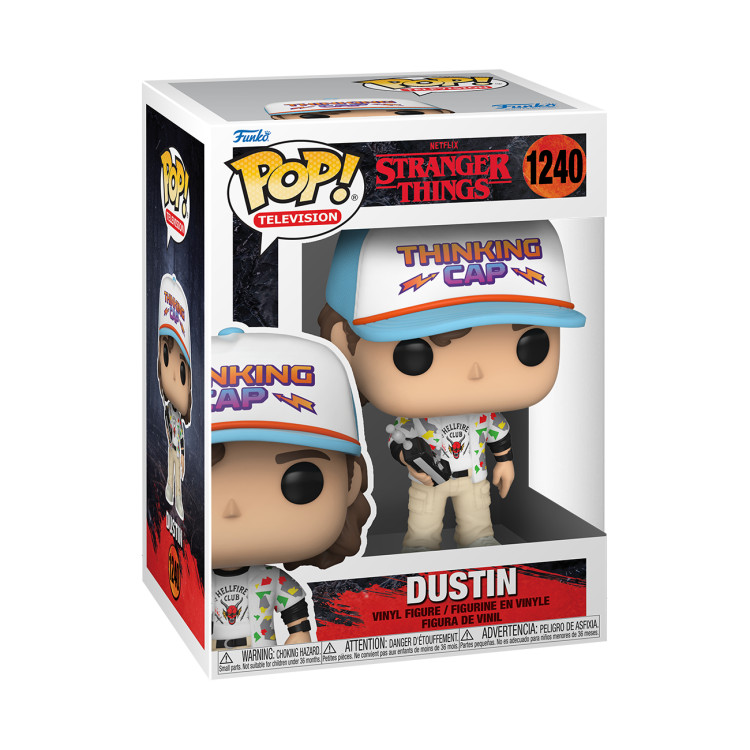 FUNKO POP! Vinilinė figūrėlė STRANGER THINGS: DUSTIN, 10 cm