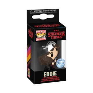 FUNKO POP! Raktų pakabutis: Stranger Things - Eddie, 10 cm