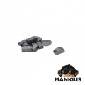 KEY, WOODRUFF CRANKSHAFT ATV BASHAN BS250S-5 10 PC PACK