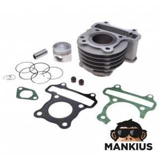 CYLINDER ASSY 50 CCM 39mm GY6 4T
