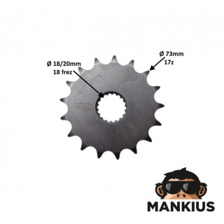 SPROCKET (NT:17) FOR SUZUKI GN125