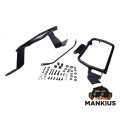 FITTING, ALU SIDE CASE 4P SHAD TERRA FOR APRILIA TUAREG 660