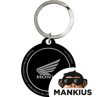 KEY RING HONDA LOGO RED 48044