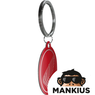 KEY RING HONDA LOGO RED 48044