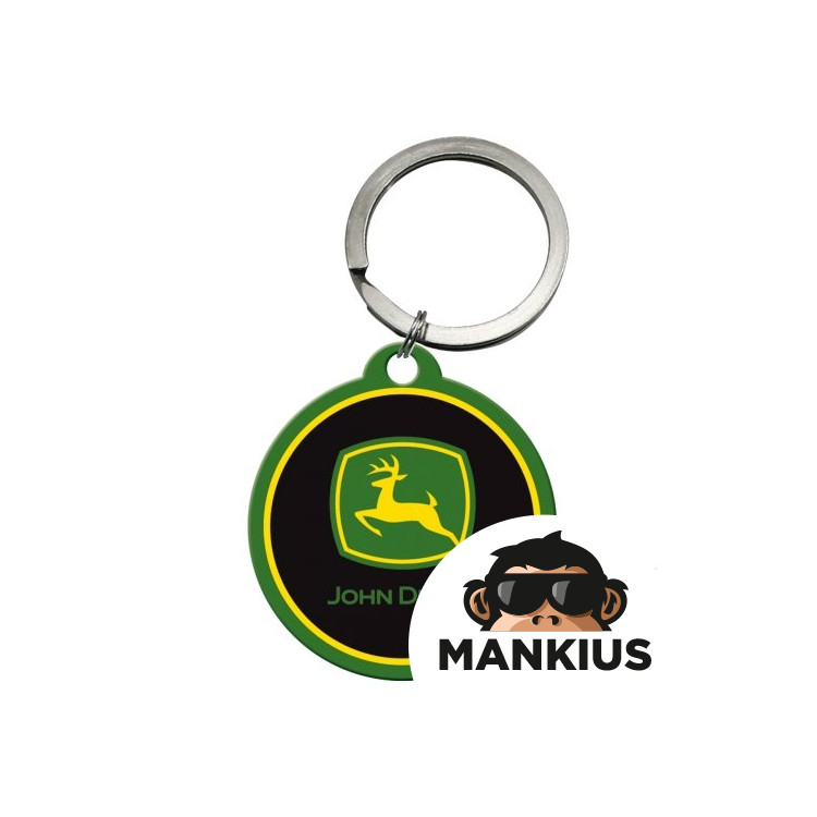 KEY RING JOHN DEERE LOGO 48047