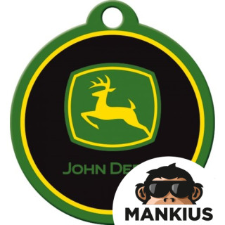 KEY RING JOHN DEERE LOGO 48047