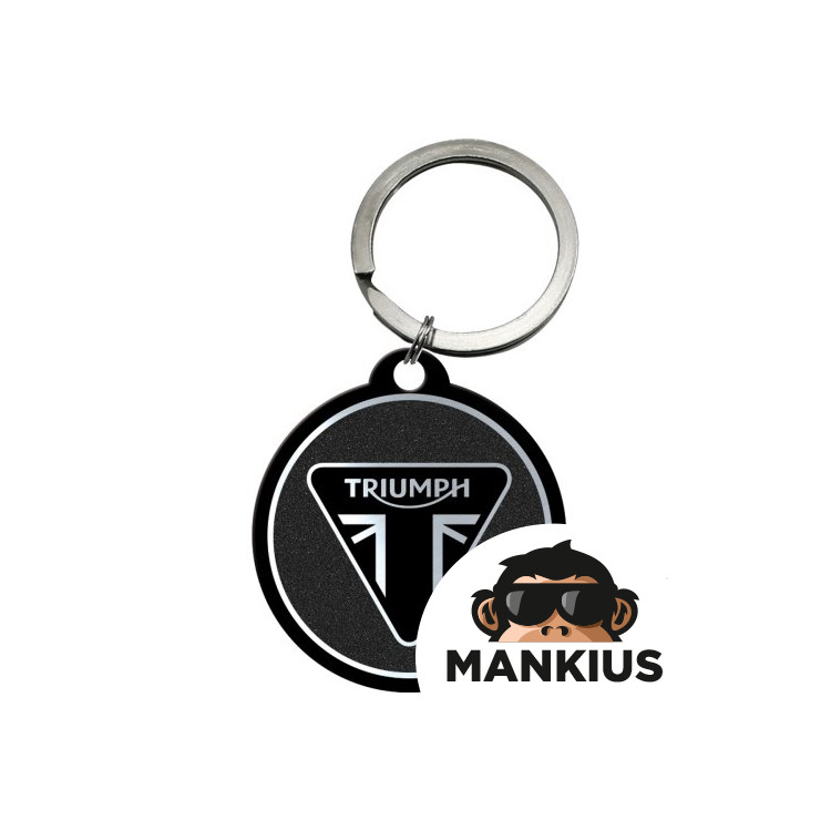 KEY RING TRIUMPH LOGO 48046