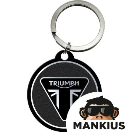 KEY RING TRIUMPH LOGO 48046