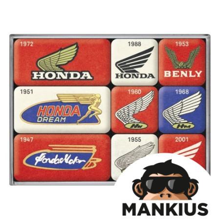 MAGNET HONDA MC LOGO 9 PCS 83132